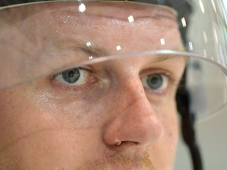 Первая тренировка "Авангарда" на льду