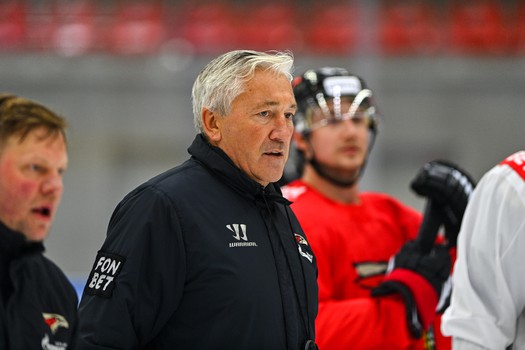 Первая тренировка «Авангарда» под руководством Михаила Кравеца