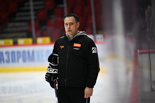 Открытая тренировка «Авангарда» для СМИ