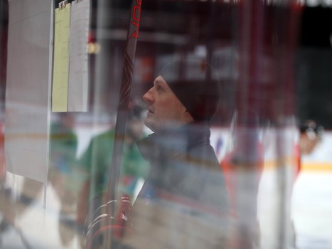 Раскатка «Авангарда» перед матчем с «Барысом»