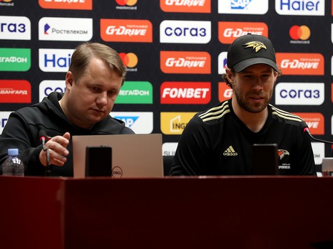 Открытая тренировка «Авангарда» перед плей-офф