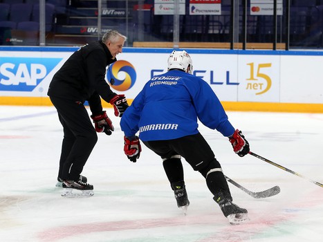 Раскатка «Авангарда» перед выездным матчем с «Ак Барсом»