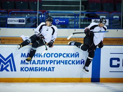 "Авангард" тренируется в Магнитогорске перед стартом Мемориала И.Х.Ромазана