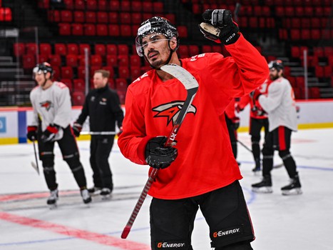 Открытая тренировка «Авангарда» перед вторым раундом плей-офф