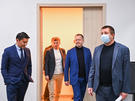 Андрей Аршавин побывал в Академии «Авангарда»