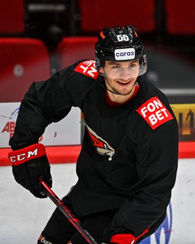 Раскатка «Авангарда» перед матчем с «Сибирью»