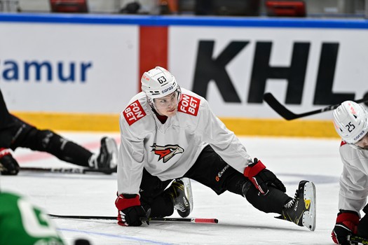 Тренировка «Авангарда» в Хабаровске