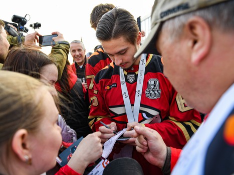 «Авангард» привёз Кубок Гагарина в Омск!