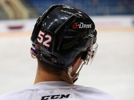 Раскатка «Авангарда» перед матчем с московским «Динамо»