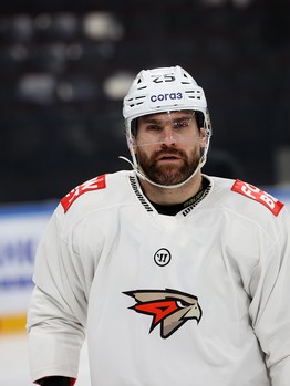 Тренировка «Авангарда» перед матчем в Магнитогорске