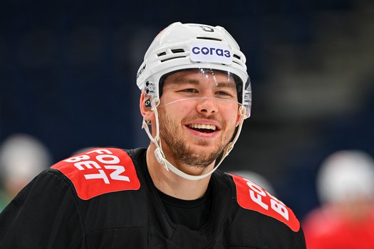 Раскатка «Авангарда» перед выездным матчем с московским «Динамо»