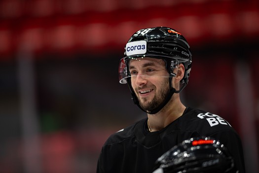 Тренировка «Авангарда» перед матчем с «Трактором»