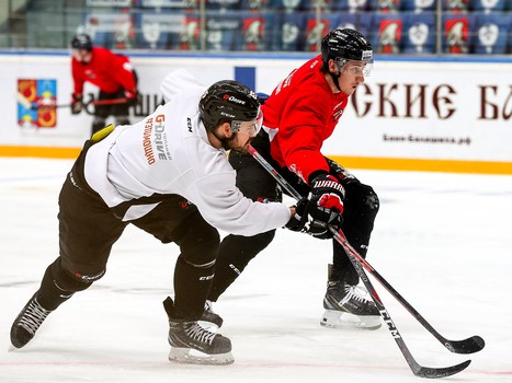 Раскатка «Авангарда» перед третьим матчем серии с «Барысом»