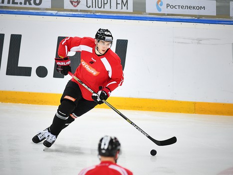 Раскатка "Авангарда" перед матчем с "Амуром"