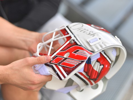 Доминик Фурх представил новый дизайн своего шлема