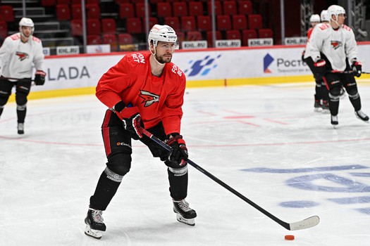 Тренировка «Авангарда» на старте паузы в чемпионате