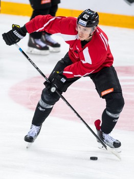 Раскатка "Авангарда" перед матчем с "Торпедо"