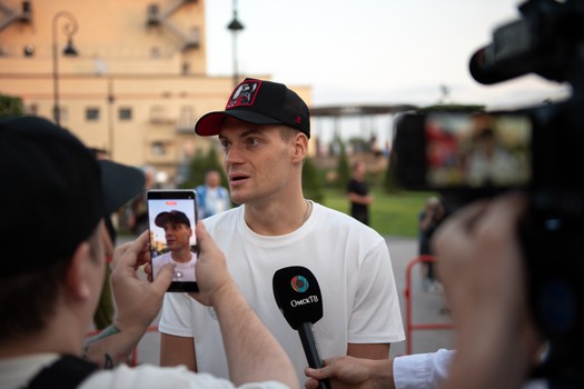 Дмитрий Рашевский в Омске на вечеринке Буэнос Летос