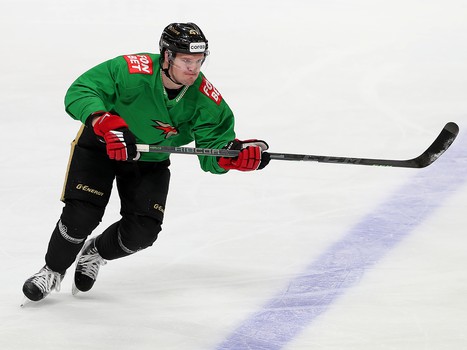 Тренировка «Авангарда» во время паузы в чемпионате