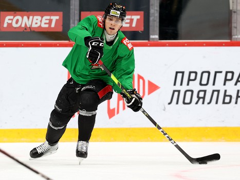 Раскатка «Авангарда» перед матчем с «Металлургом»