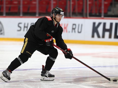 Раскатка «Авангарда» перед матчем с «Автомобилистом»