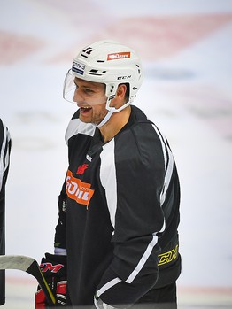 Раскатка "Авангарда" перед выездным матчем с "Локомотивом"