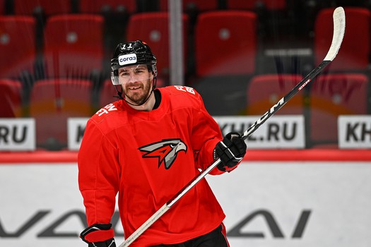 Раскатка «Авангарда» перед первым матчем серии с «Ладой»