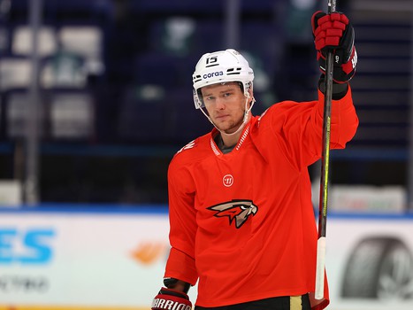 Первая тренировка Никиты Сошникова в «Авангарде»