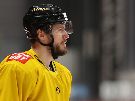 Раскатка «Авангарда» перед матчем с «Металлургом»