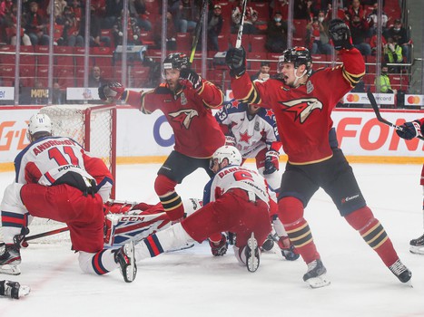 22.04.2021. Финал Кубка Гагарина, 3 матч. «Авангард» - ЦСКА 1:2