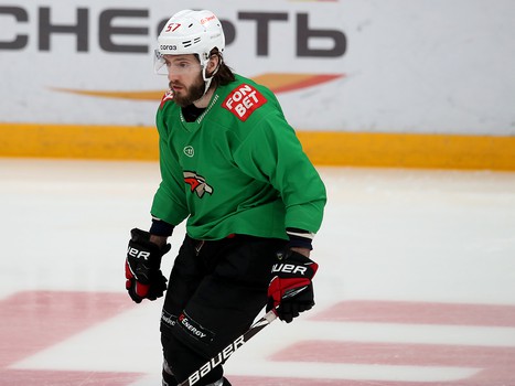 Тренировка «Авангарда» перед стартом финала Кубка Гагарина