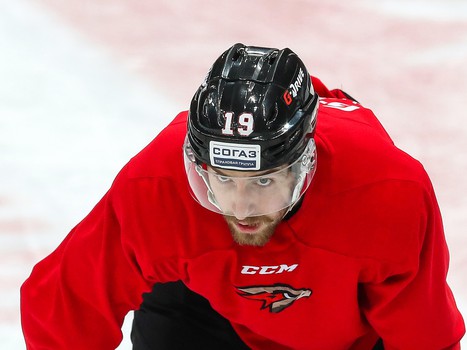 Раскатка «Авангарда» перед четвертым матчем серии с «Барысом»