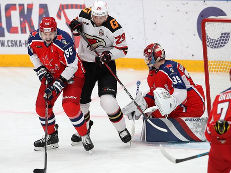 04.10.2020. ЦСКА - «Авангард» 4:2