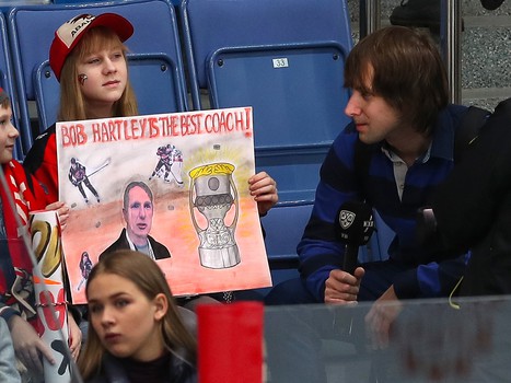 Открытая тренировка «Авангарда» для прессы и болельщиков