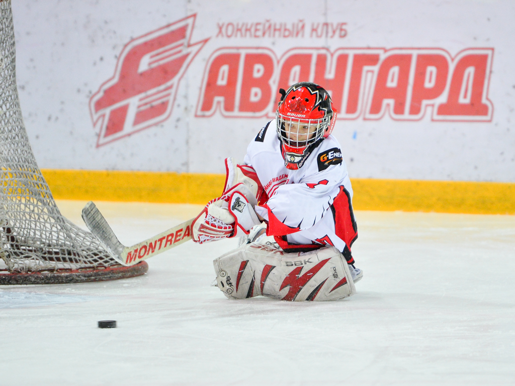 Второй сбор команды Хоккейной академии "Авангард" из Тарко-Сале в Омске