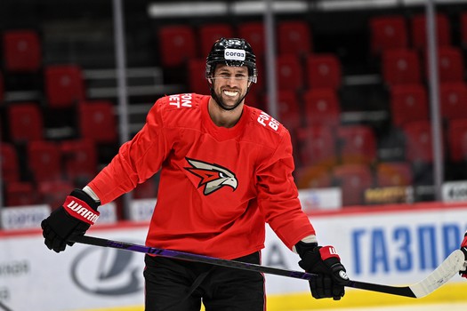 Раскатка «Авангарда» перед матчем с «Салаватом Юлаевым»