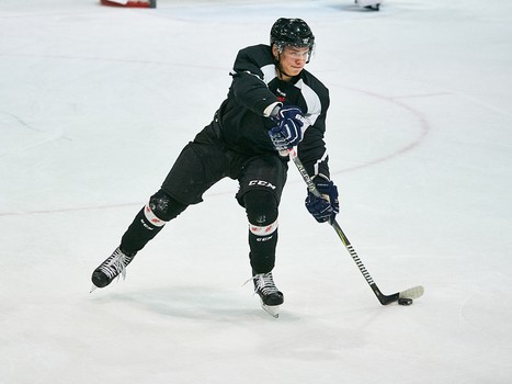 Последняя тренировка "Авангарда" на сборе в Финляндии