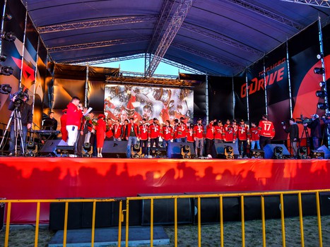 «Авангард» привёз Кубок Гагарина в Омск!