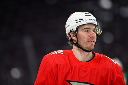 Раскатка «Авангарда» перед матчем в Магнитогорске