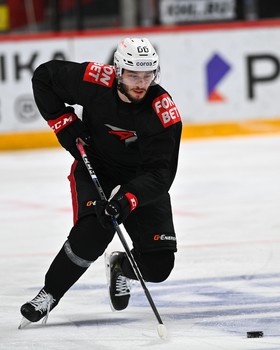 Раскатка «Авангарда» перед матчем в Балашихе