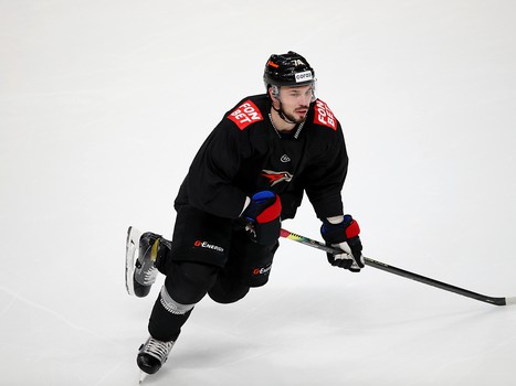 Раскатка «Авангарда» перед матчем с «Локомотивом»