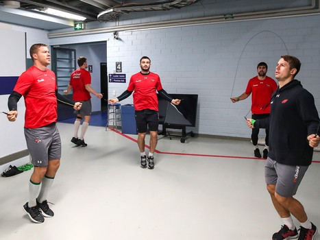 Раскатка «Авангарда» перед выездным матчем с «Йокеритом»