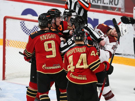 09.02.2021. «Авангард» - «Динамо» Рига 5:1