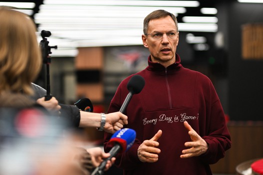 Открытая тренировка «Авангарда» для СМИ