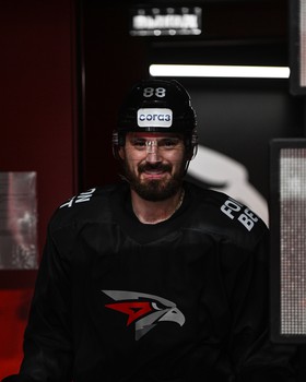 Тренировка «Авангарда» перед матчем с московским «Динамо»