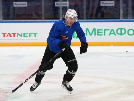 Раскатка «Авангарда» перед выездным матчем с «Ак Барсом»