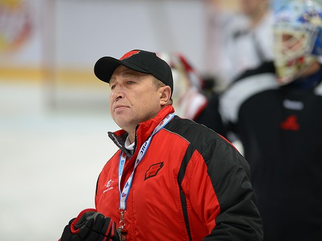 Тренировка "Авангарда" перед выездом по Сибири и Дальнему Востоку