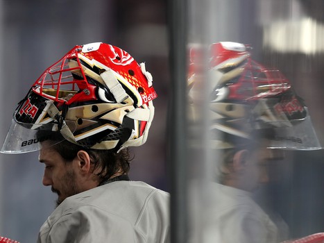 Тренировка «Авангарда» перед вторым матчем серии в Магнитогорске