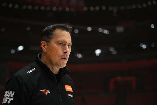 Раскатка «Авангарда» перед матчем с «Салаватом Юлаевым»