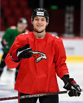 Раскатка «Авангарда» перед матчем с «Салаватом Юлаевым»